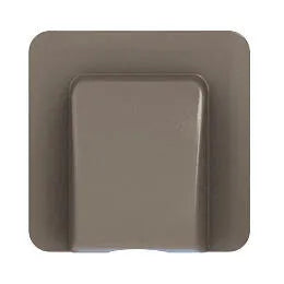 Cache sortie de câble Cosy, LEXMAN brun taupe n°3 mat