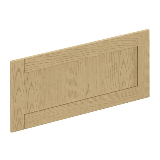 Façade de tiroir de cuisine Chicago chêne brut mat H.38.1 x l.79.7 cm