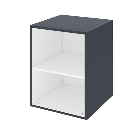 Caisson meuble haut / bas l.45 x H.58 x P.46 cm, gris, Remix