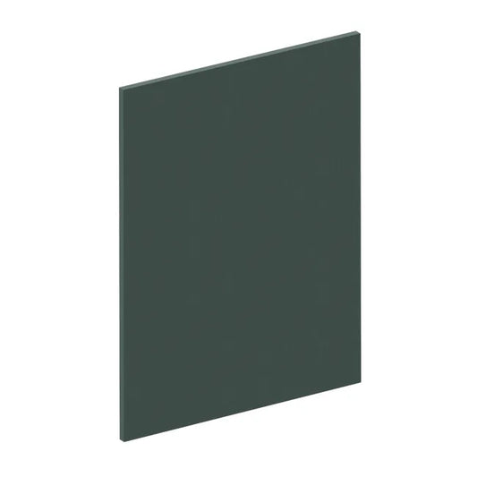 Côté de meuble de rangement vert pétrole H.76.8 cm x L.60 cm x Ep.18.8 mm