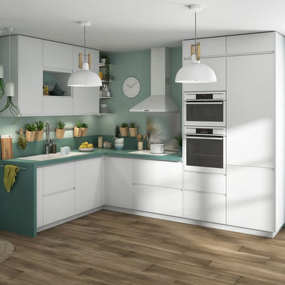 Porte de cuisine Tokyo blanc brillant H.59 x l.59.7 cm