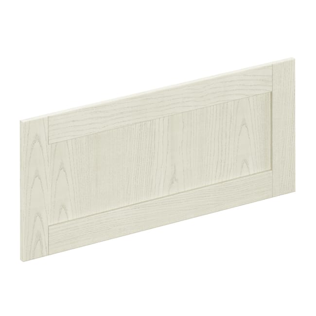 Façade de tiroir de cuisine Chicago crème mat H.38.1 x l.79.7 cm
