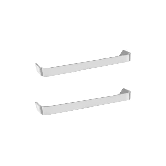 Lot de 2 poignées de meuble INSPIRE Corfou Aluminium Chromé