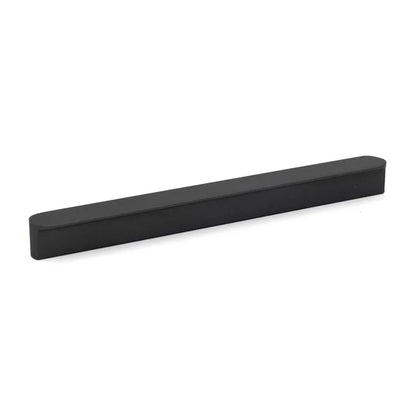 Poignée de meuble Chic, zinc gris anthracite mat, entraxe 128 mm