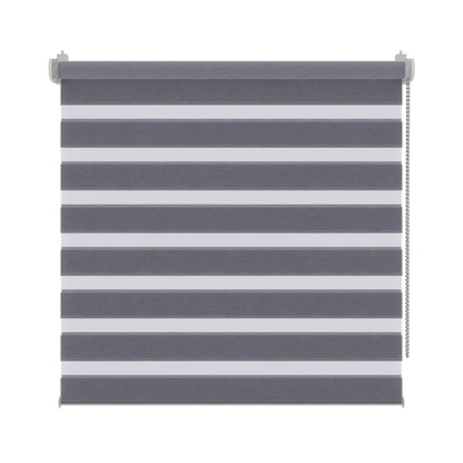 Store enrouleur jour / nuit Authentic anthracite, l.70 x H.190 cm, DECOSOL DELUXE