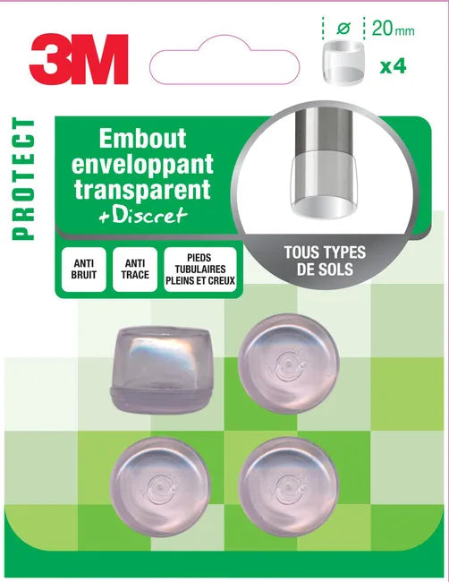 Lot de 4 embouts en plastique 3M