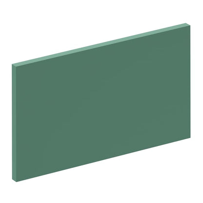 Façade de tiroir de cuisine Sevilla vert laguna mat H.25.3 x l.44.7 cm