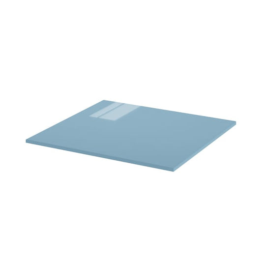 Plan de toilette l.30 x H.14 cm bleu Remix