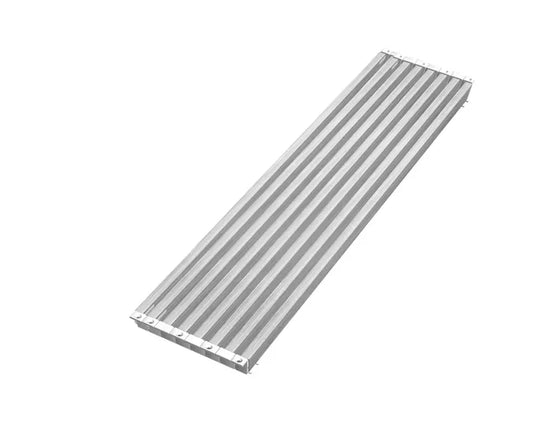 Grille d'aération aluminium laqué blanc