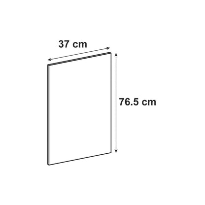 Joue Sevilla rouge carmin brillant H.76.5 x l.36.8 cm