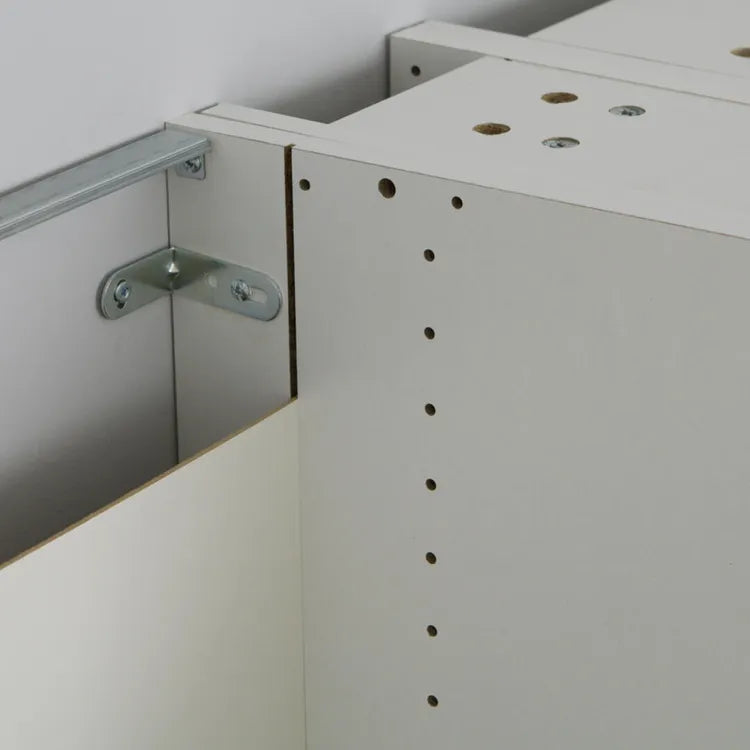 Caisson bas de cuisine DELINIA ID blanc H.76.8 x l.120 x P.58 cm