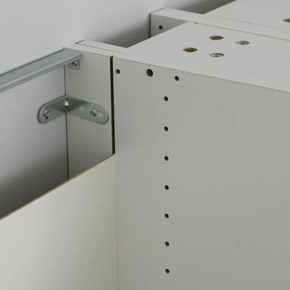 Caisson bas de cuisine DELINIA ID blanc H.76.8 x l.120 x P.58 cm