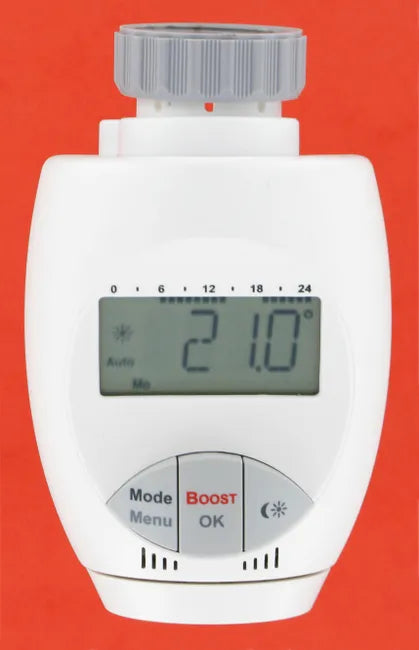 Tête de robinet thermostatique pvc blanc COMAP