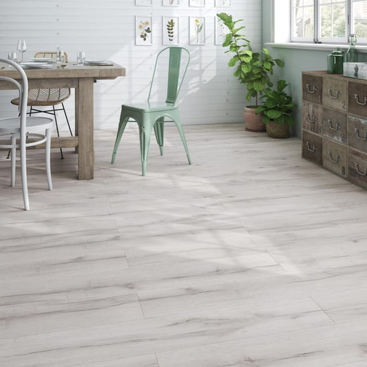 Sol stratifié intenso ARTENS DESIGN rondeau, l.19.2 cm, Ep.8 mm